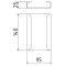 Gulvbeskyttelsesm�tte | fremstillet af UHMWPE | Langsg�ende samleelement til 15 mm panel